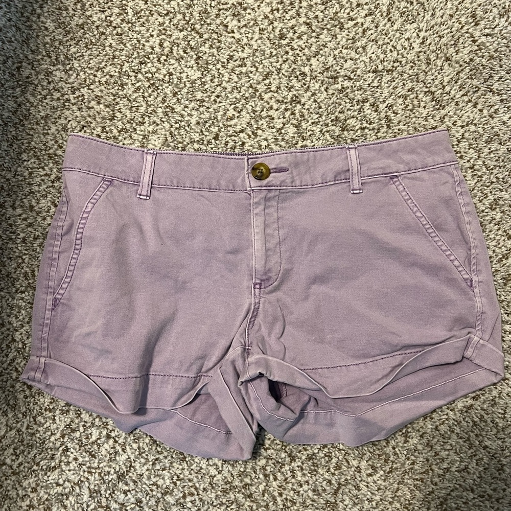 SO purple juniors shorts